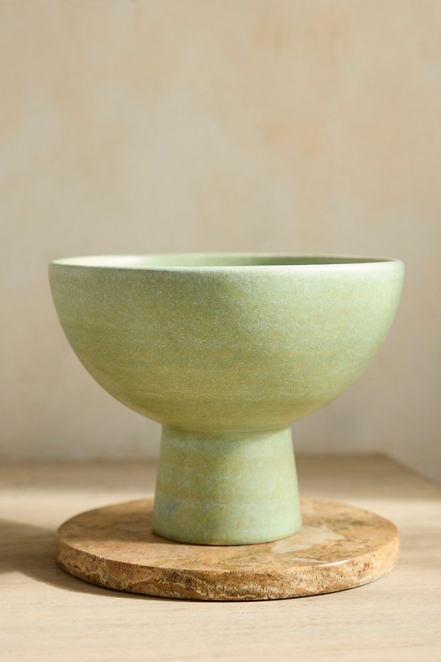 Rounded Ceramic Urn Planter #2