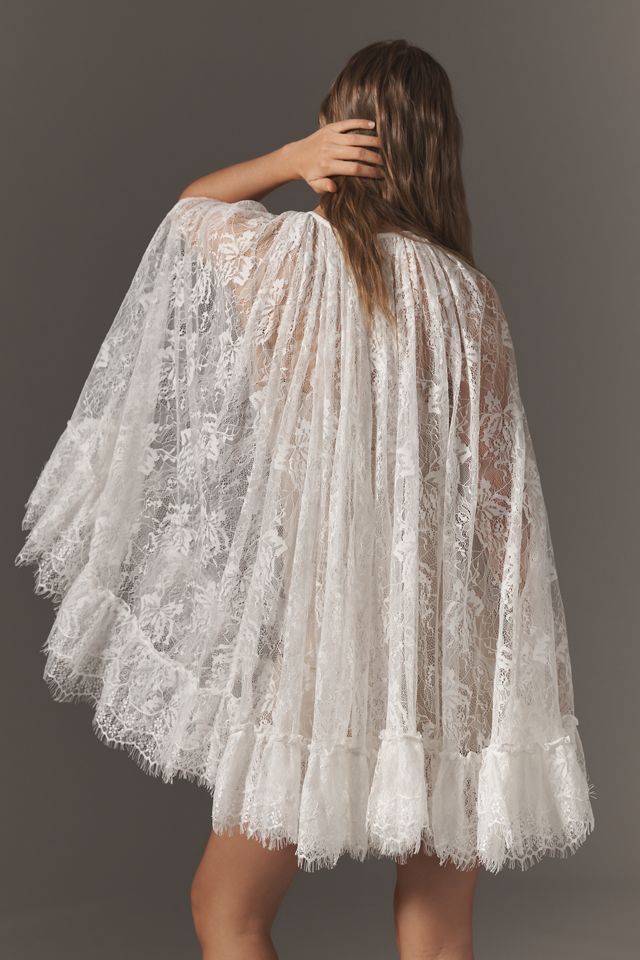 Hemant & Nandita Lace Cape #3