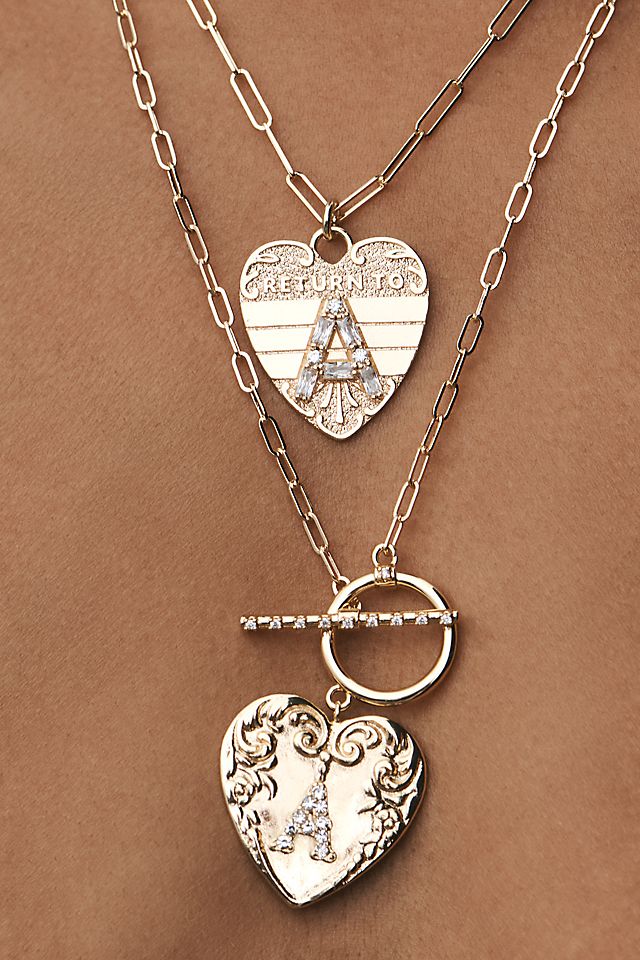 Heart Charm Necklace Heart Charm Necklace