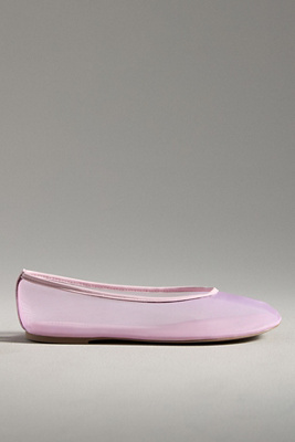 By Anthropologie Mesh Ballet Flats In Pink