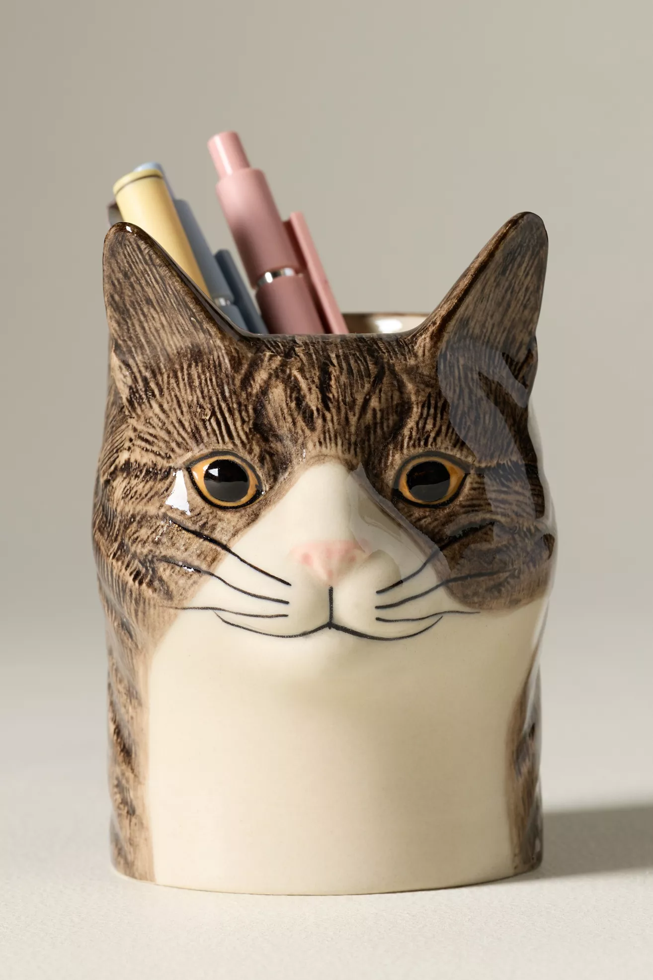Quail Ceramics Animal Pencil Pot