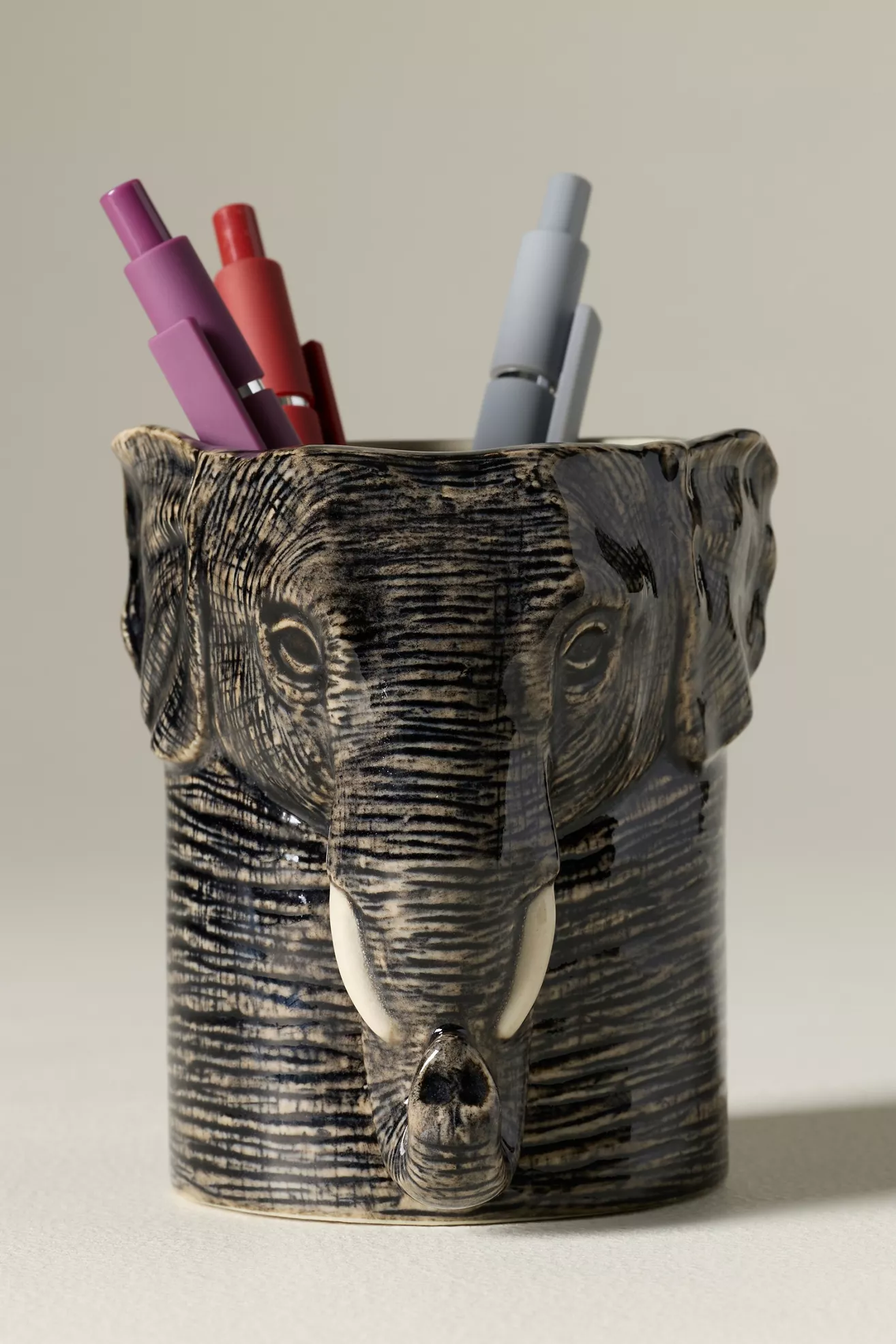 Quail Ceramics Animal Pencil Pot - thumbnail 3
