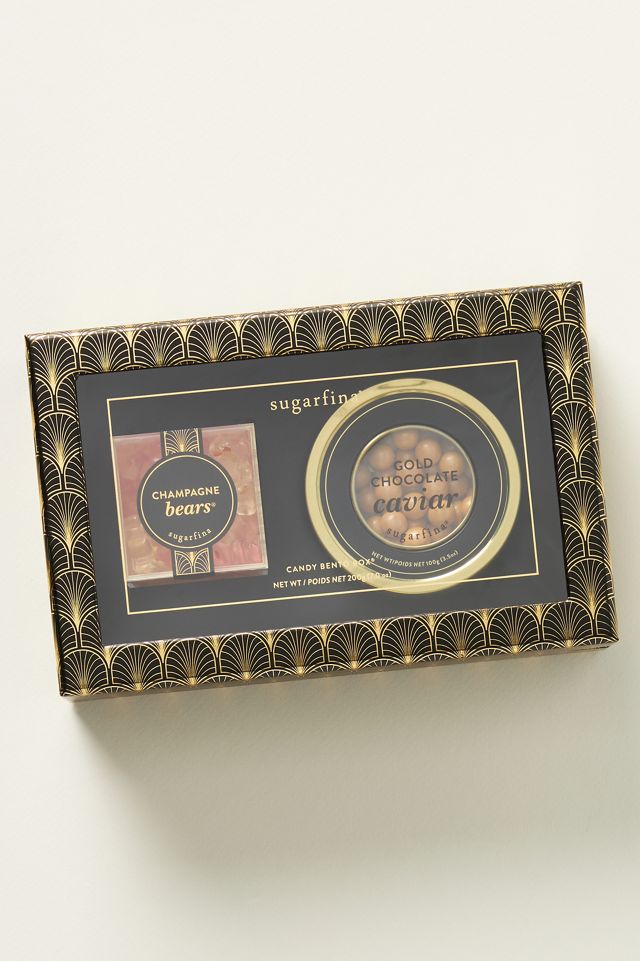 Sugarfina Champagne & Caviar 2-Piece Bento Box Gift Set #1