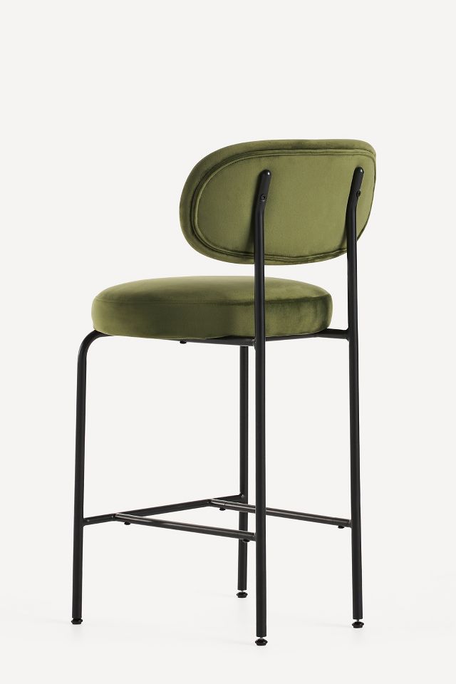 Velvet Tashi Counter Stool - Stylish Bar Seating