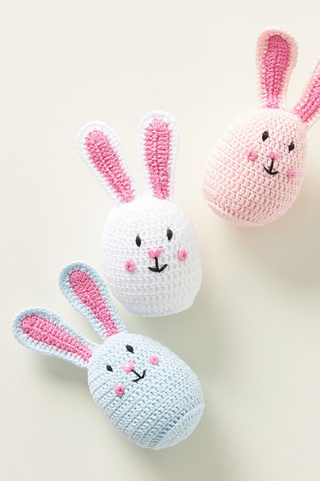 Melange Collection Crochet Bunny Toy #1