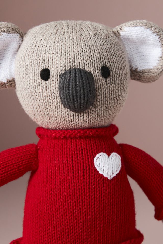 Melange Collection Valentine Koala Stuffed Animal #1