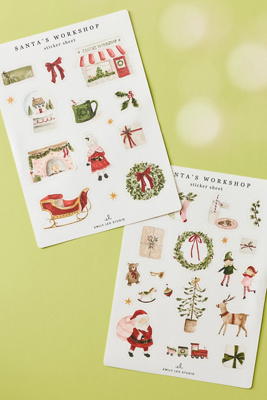 Emily Lex Studio Watercolor Stickers In Multi
