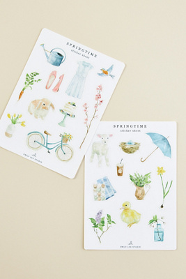 Emily Lex Studio Watercolor Stickers