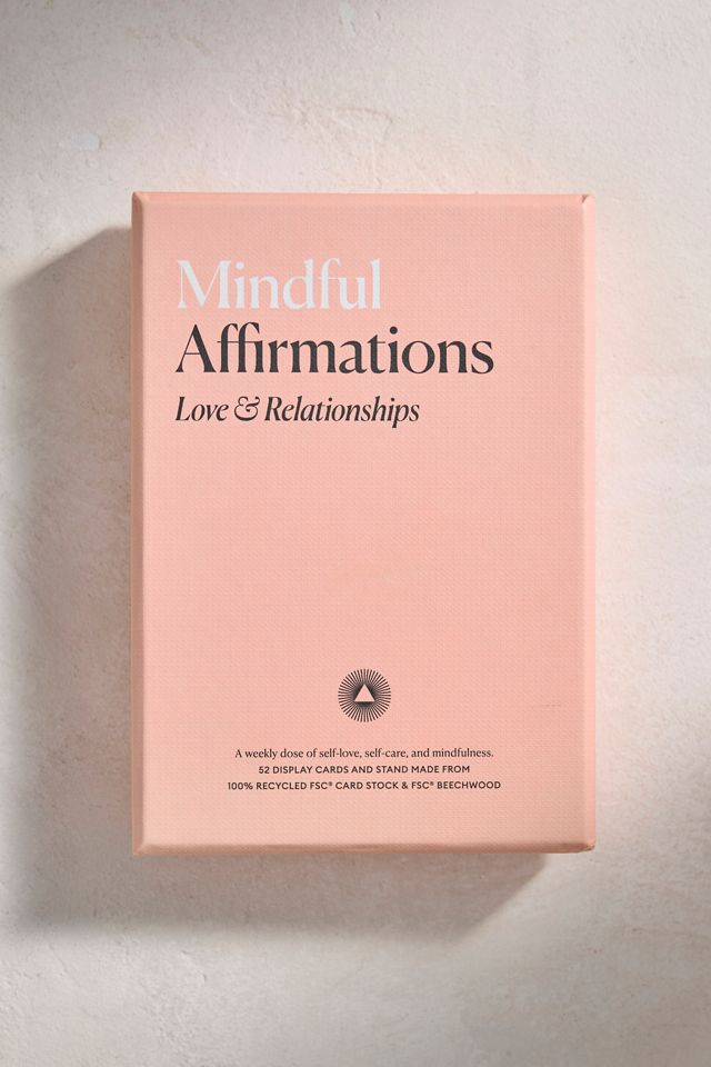 Mindful Affirmations: Love + Relationships Cards #1