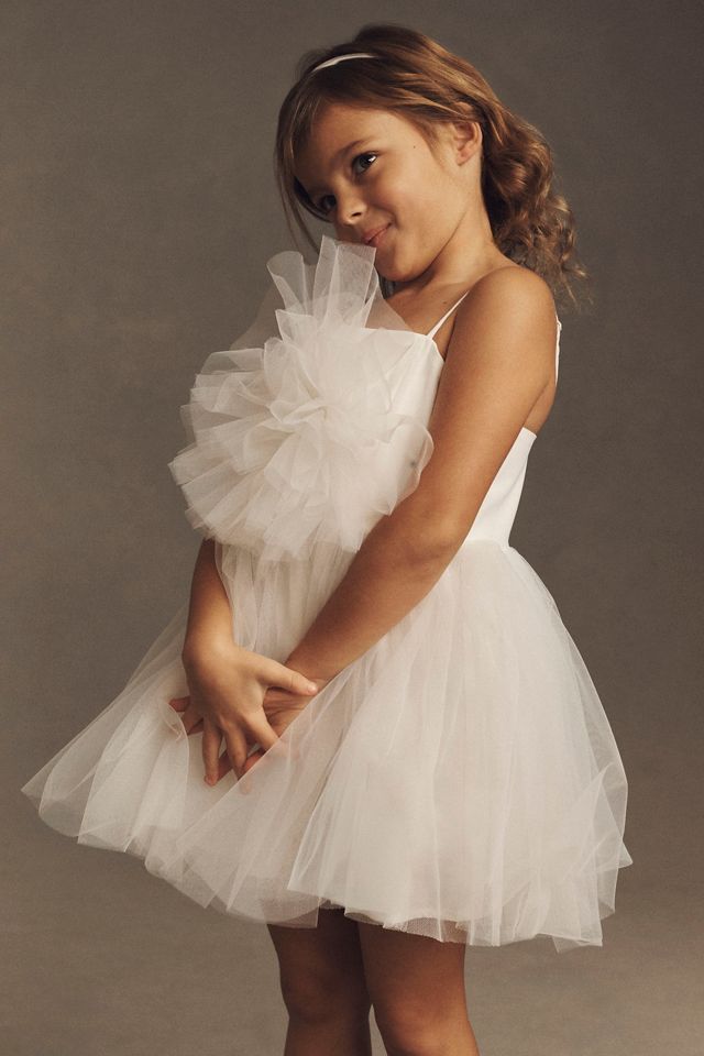 Bardot Junior Gianna Tulle Flower Girl Dress #3
