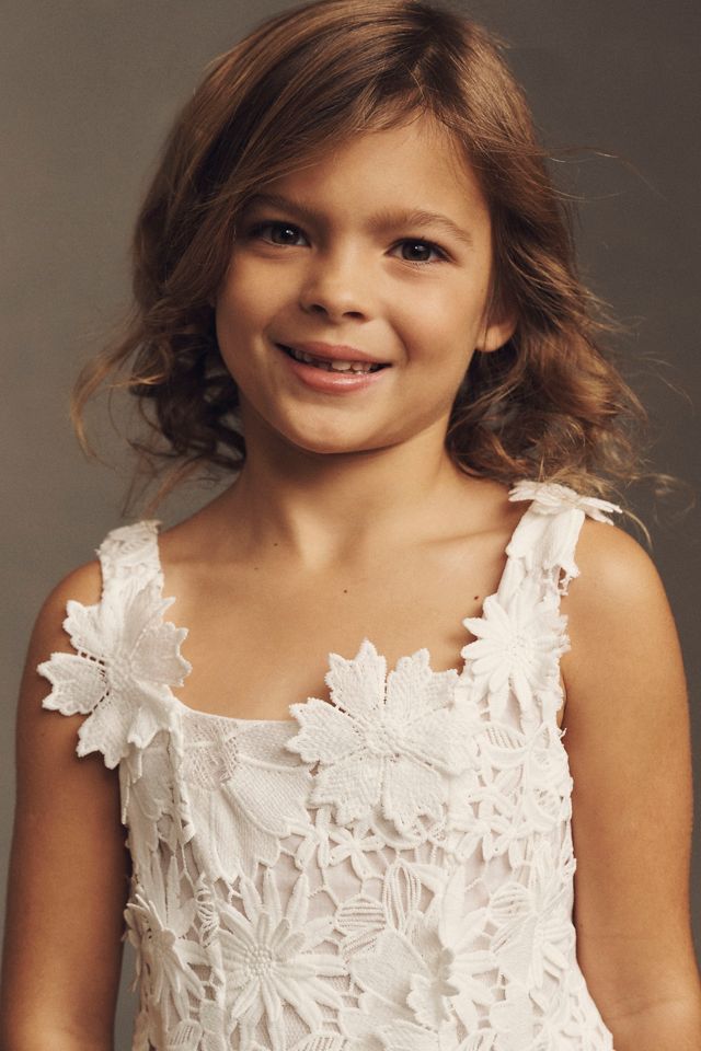 Bardot Junior Calypso Sleeveless Lace A-Line Mini Flower Girl Dress #3