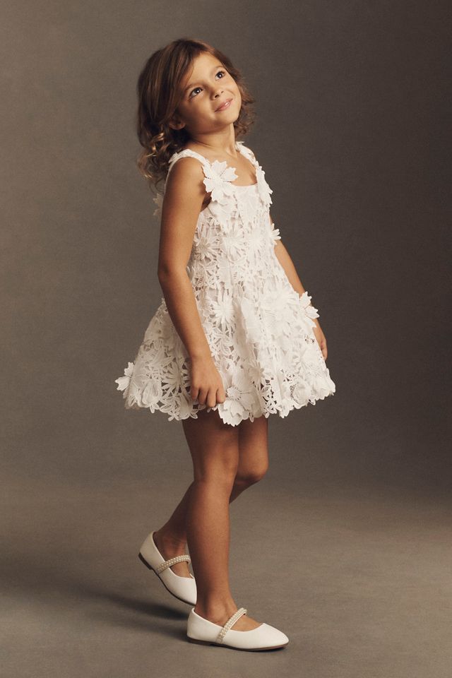 Bardot Junior Calypso Sleeveless Lace A-Line Mini Flower Girl Dress #4