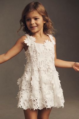Bardot Junior Calypso Sleeveless Lace A-Line Mini Flower Girl Dress