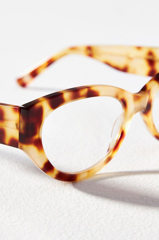 Chunky Oval Cat-Eye Readers #2