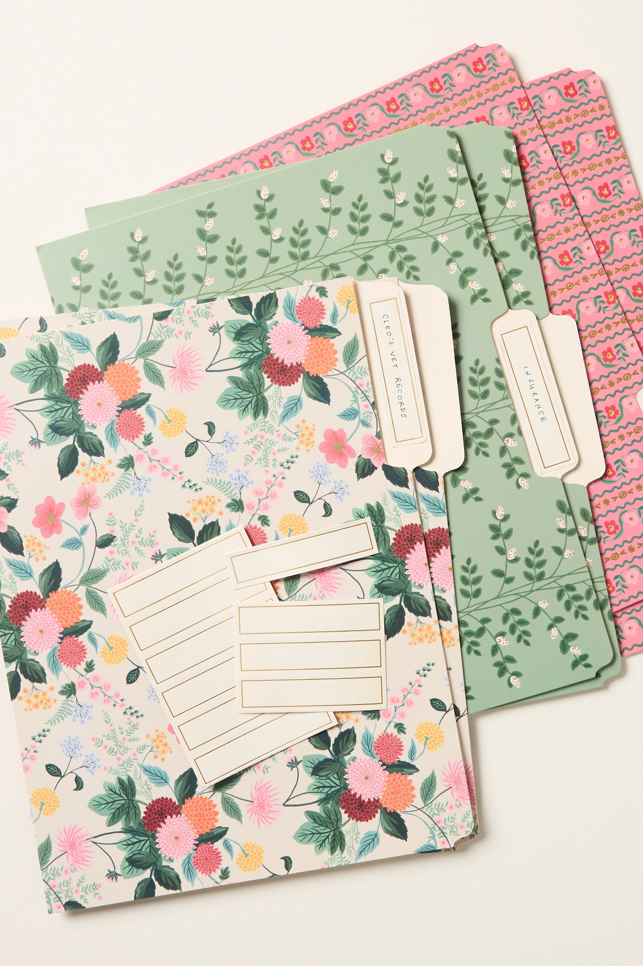 Rifle Paper Co. Dahlia File Folder