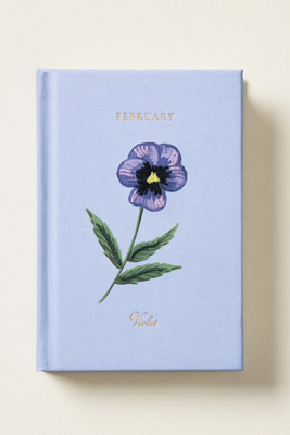 Rifle Paper Co Birth Month Embroidered Mini Hardcover Journal