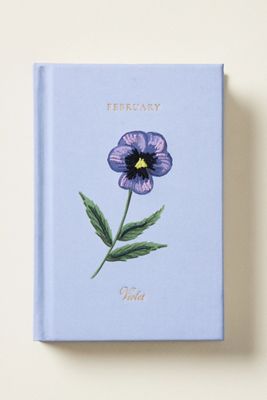 Rifle Paper Co. Birth Month Embroidered Mini Hardcover Journal