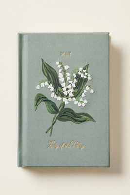 Rifle Paper Co Birth Month Embroidered Mini Hardcover Journal