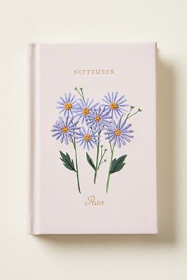 Rifle Paper Co. Birth Month Embroidered Mini Hardcover Journal