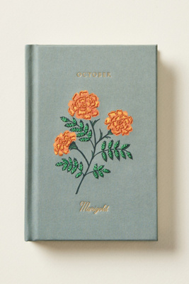 Rifle Paper Co Birth Month Embroidered Mini Hardcover Journal