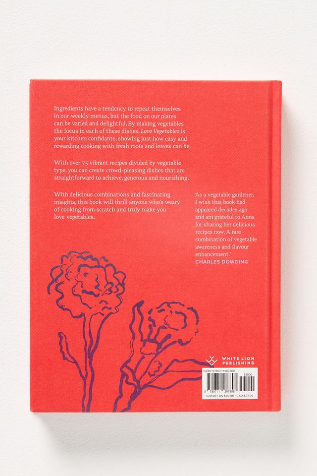 Love Vegetables Hardcover Cookbook #3