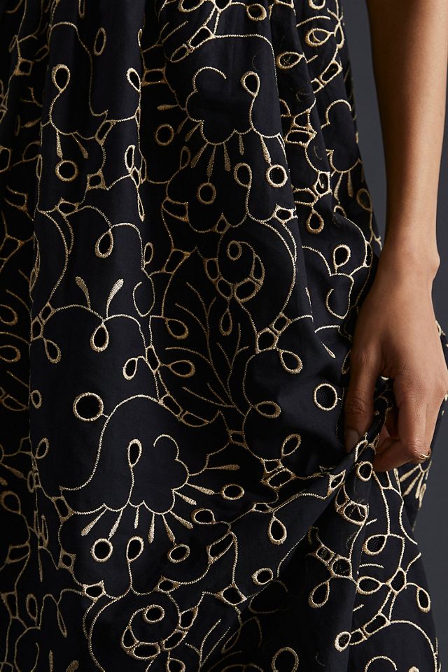 Maeve Eyelet Midi Dress #2