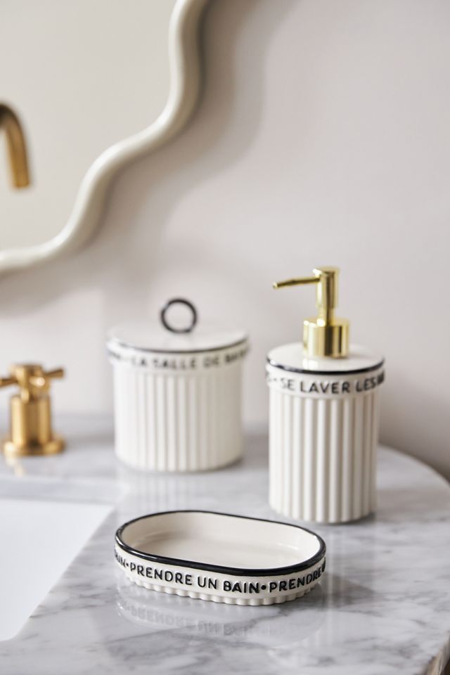 Claudette Glazed Ceramic Canister #1