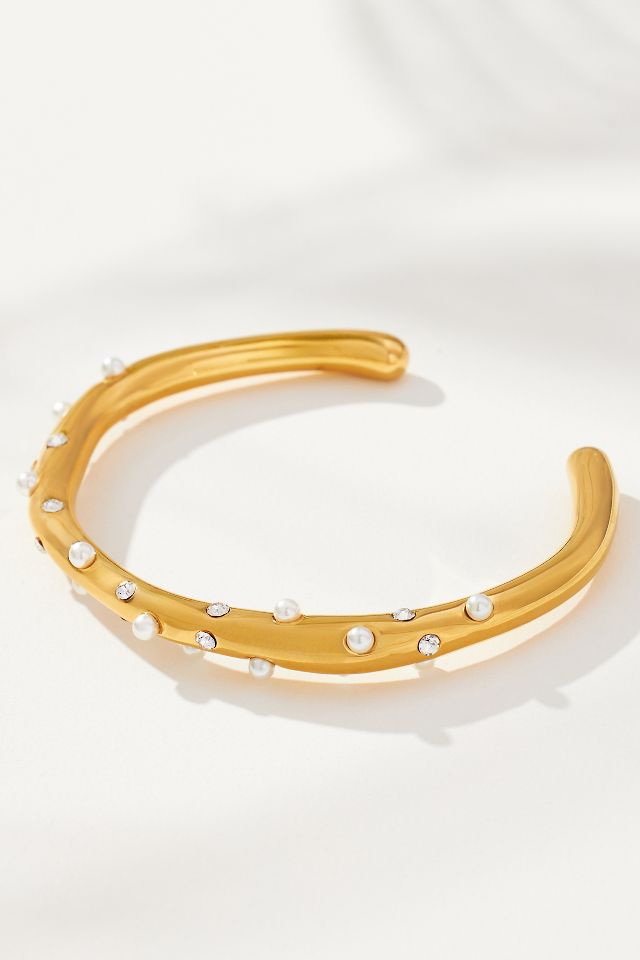 Studded cuff bracelet hotsell