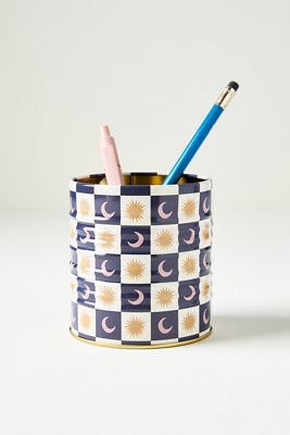 DesignWorks Ink Tin Pen Pot