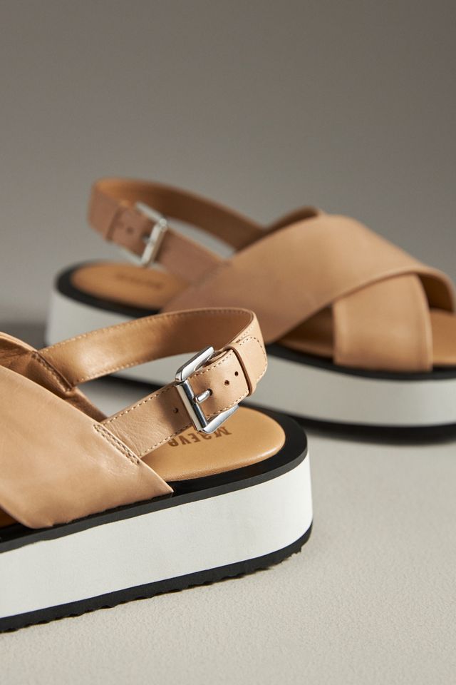 Maeve Cross-Strap Platform Sandals #2