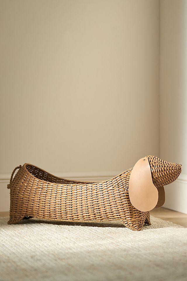 Dachshund Storage Basket Dachshund Storage Basket