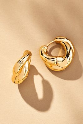 Mignonne Gavigan Petite Bleecker Hoop Earrings In Gold