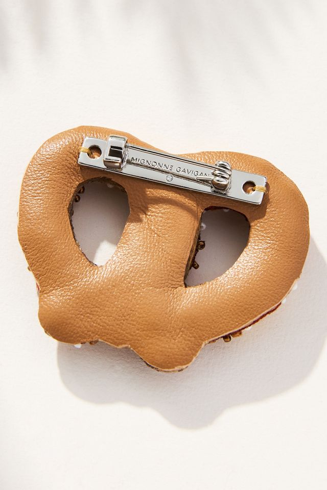 Mignonne Gavigan Pretzel Brooch #1