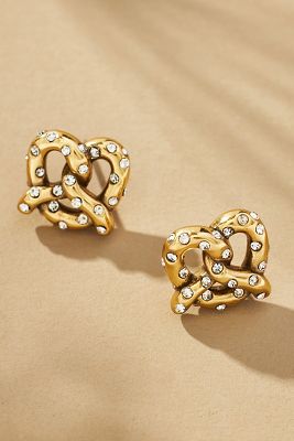 MIGNONNE GAVIGAN MINI PRETZEL POST EARRINGS 