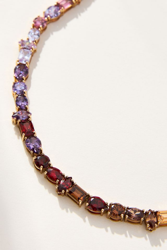 Mignonne Gavigan Tompkins Crystal Tennis Necklace #1