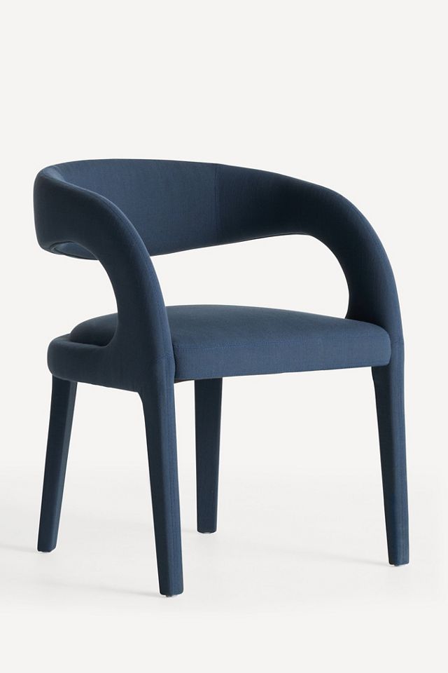 Hagen Performance Linen Dining Chair #1