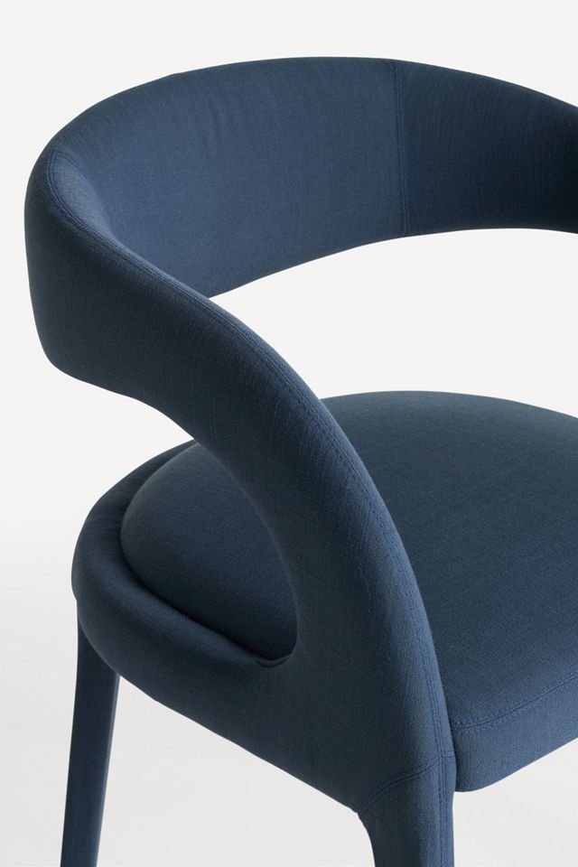 Hagen Performance Linen Dining Chair #4