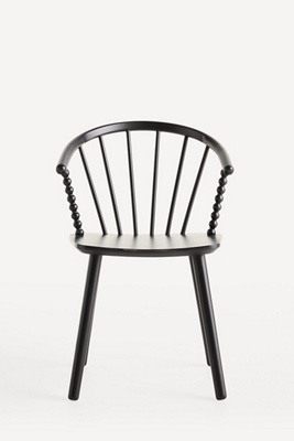 Anthropologie Bobbin Spindle Wood Dining Chair