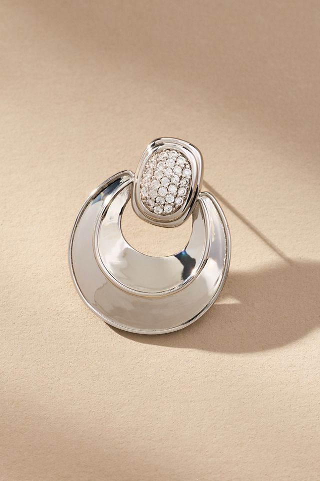 Luv Aj Pavé Doorknock Earrings #1