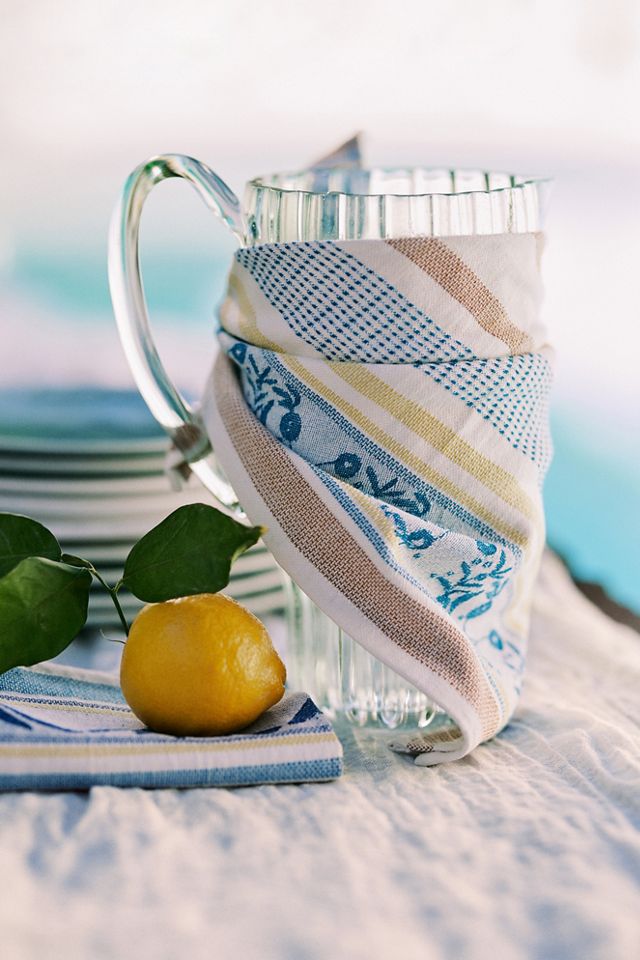 The Mediterranean Dish Jacquard Napkins, Set of 4 #1