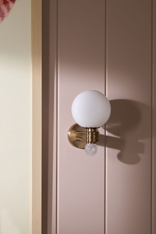 Harper Brass Single Sconce Wall Light #1