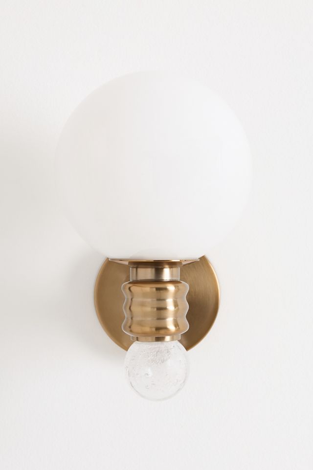 Harper Brass Single Sconce Wall Light #2