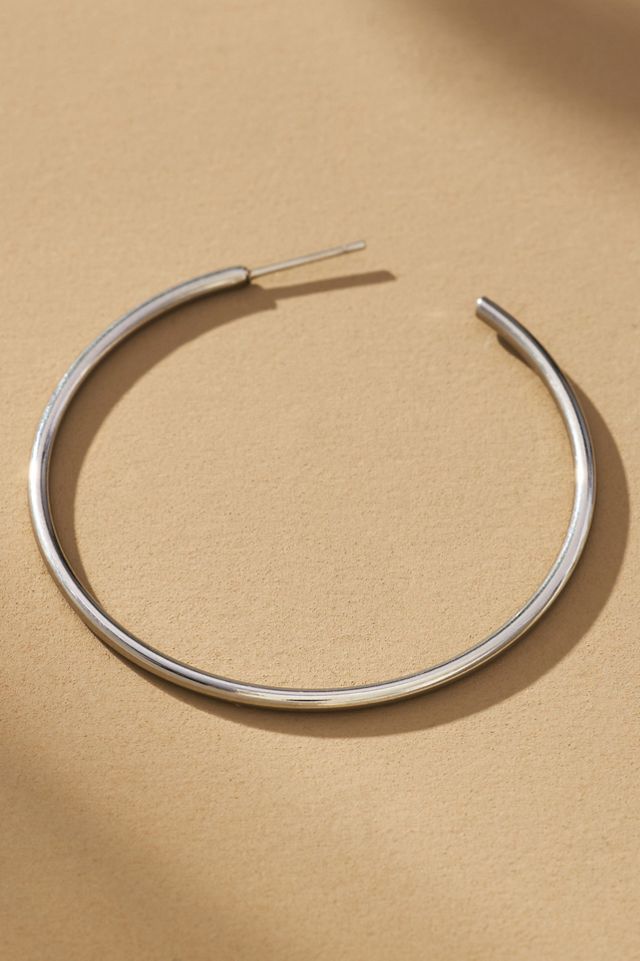 Thin Open Hoop Earrings #1