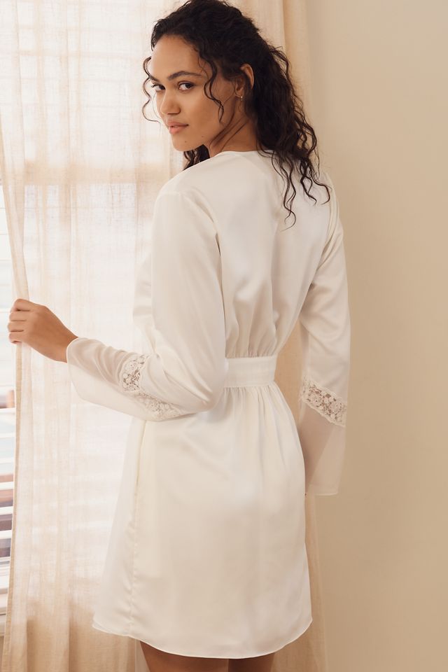 Rya Collection Sky Charmeuse Cover-Up Robe #1