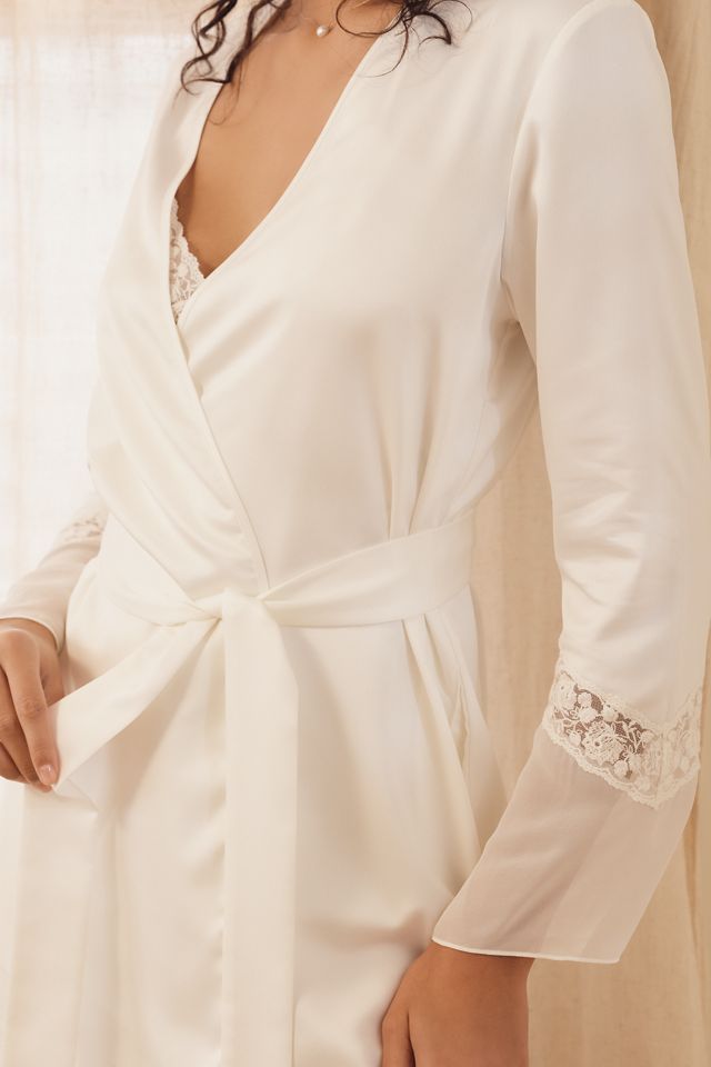 Rya Collection Sky Charmeuse Cover-Up Robe #2