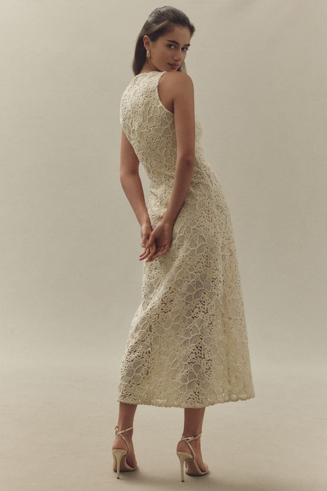 Endless Rose Sleeveless Textured Midi Dress #1