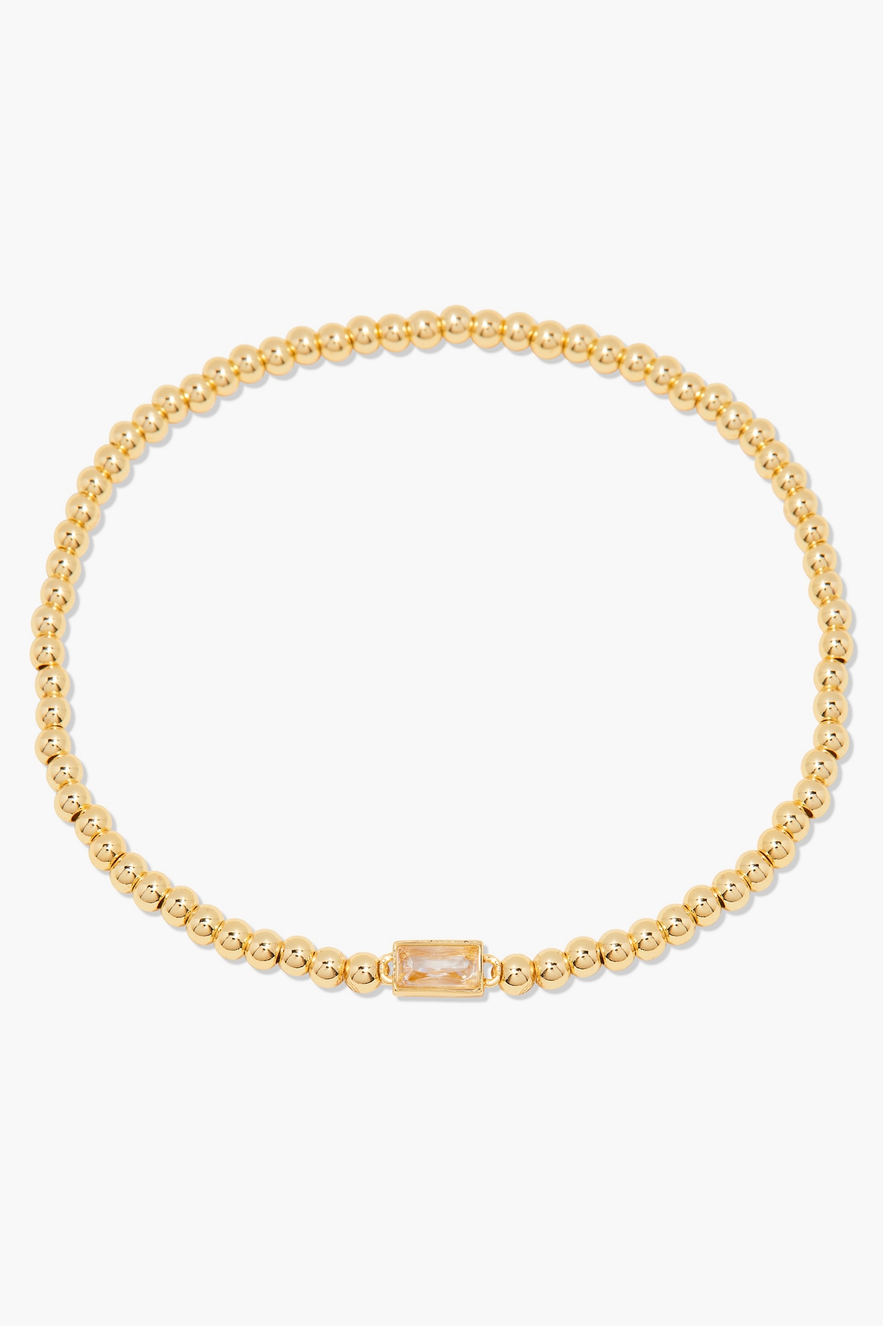 Brook & York Custom Birthstone Beaded Stretch Bracelet