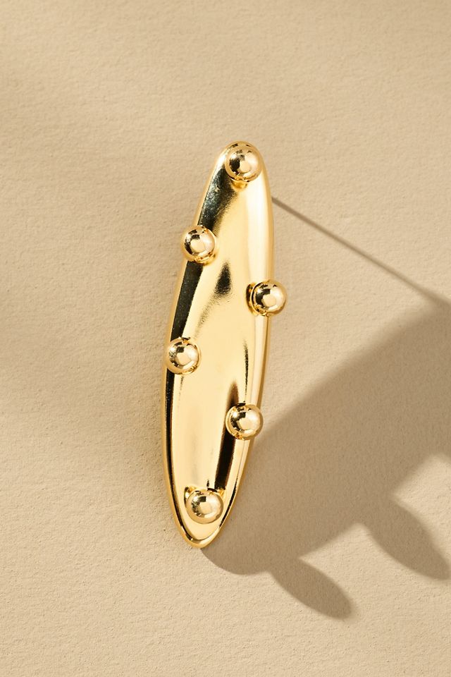 Studded Long Drop Earrings #1