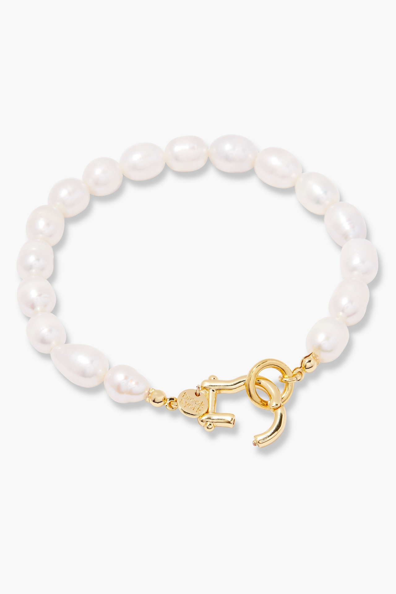 Brook & York Pearl Hinge Bracelet