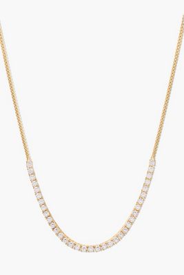 Brook & York Vermeil Half Tennis Chain Necklace